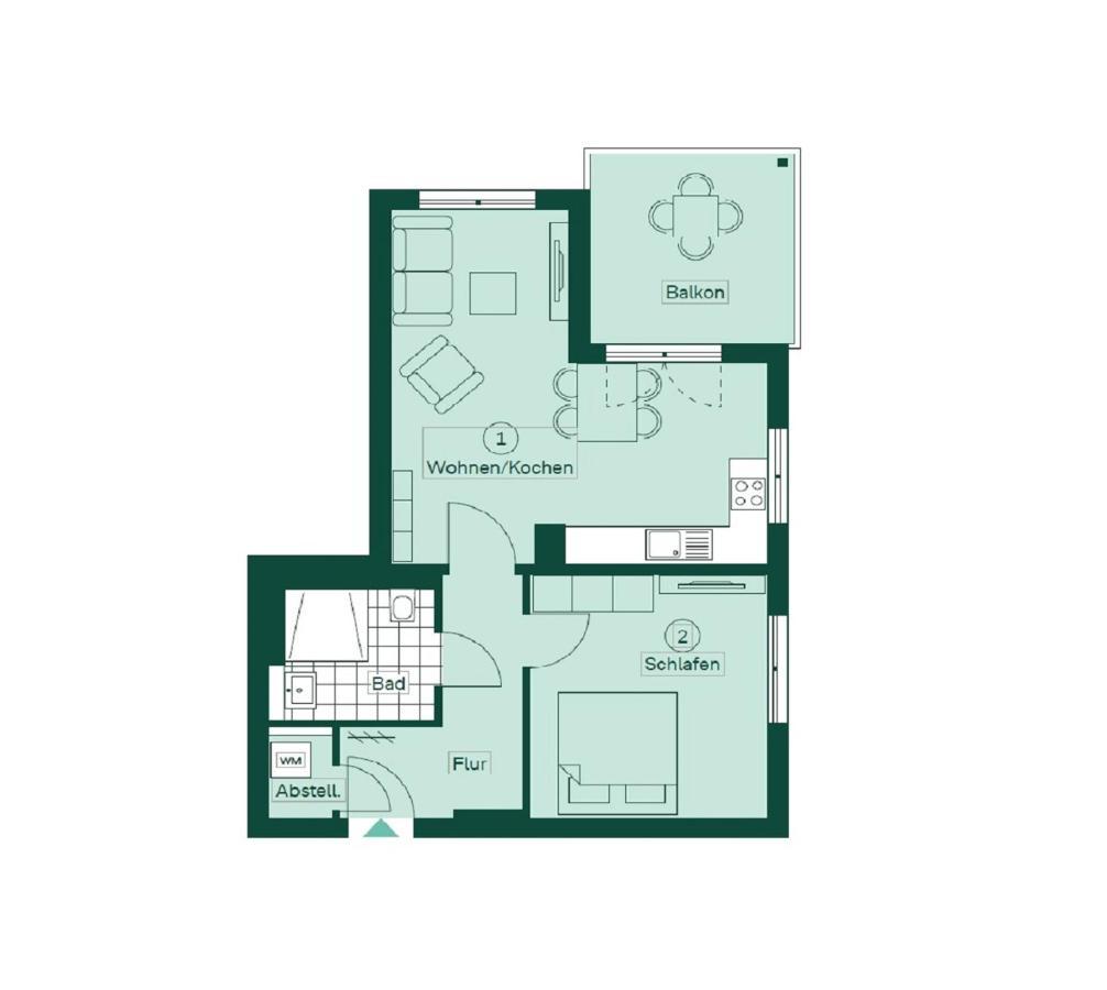 Apartment "Kiefernblick" - Haffresidenz Garz  Exterior photo
